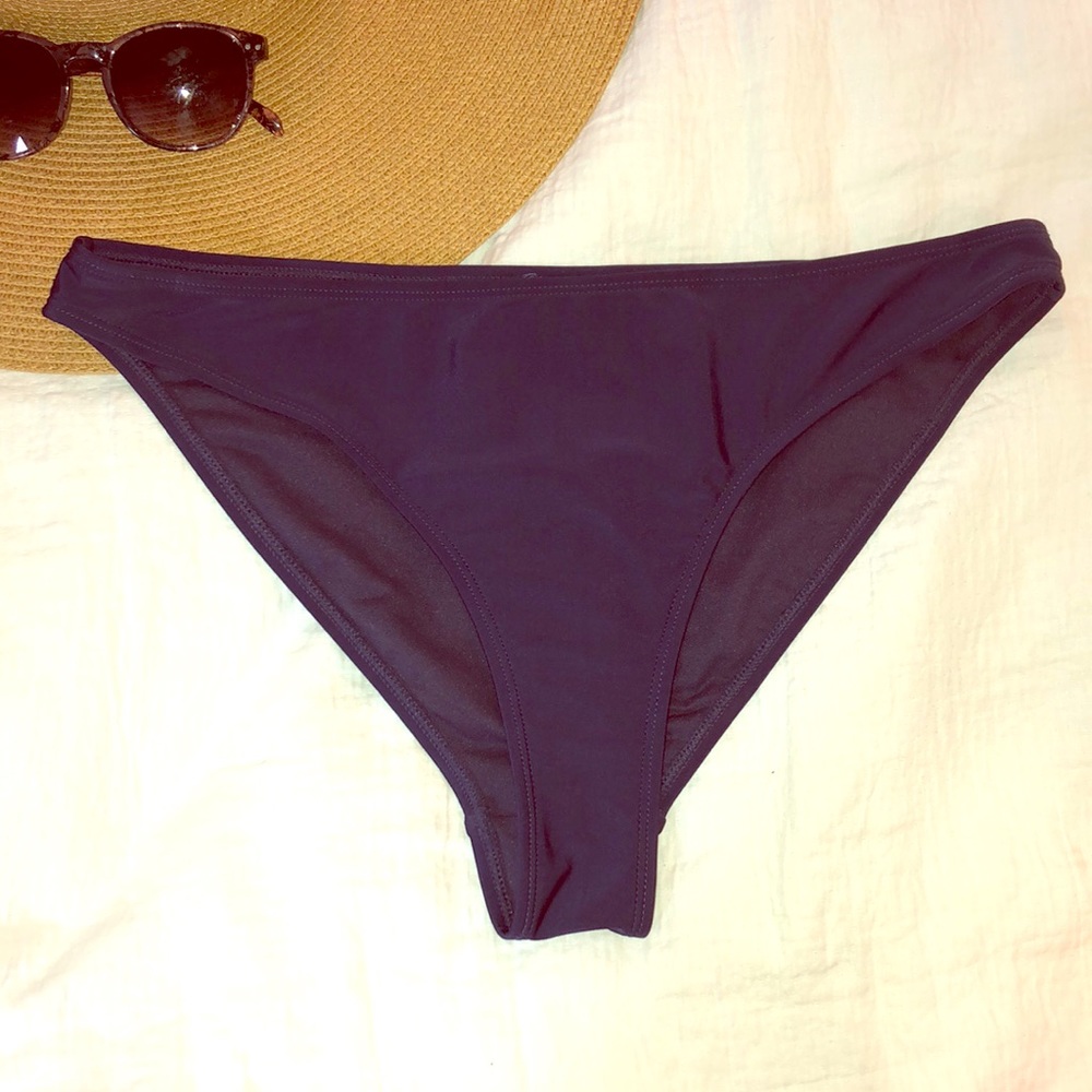 High Waisted Cheeky Bikini Bottoms